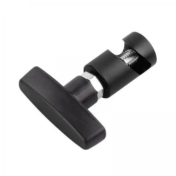 Retro Car Hood Latch Strut Holder Lift Support Clamp Aluminum Alloy Black Clip for Auto Tuning and Repair