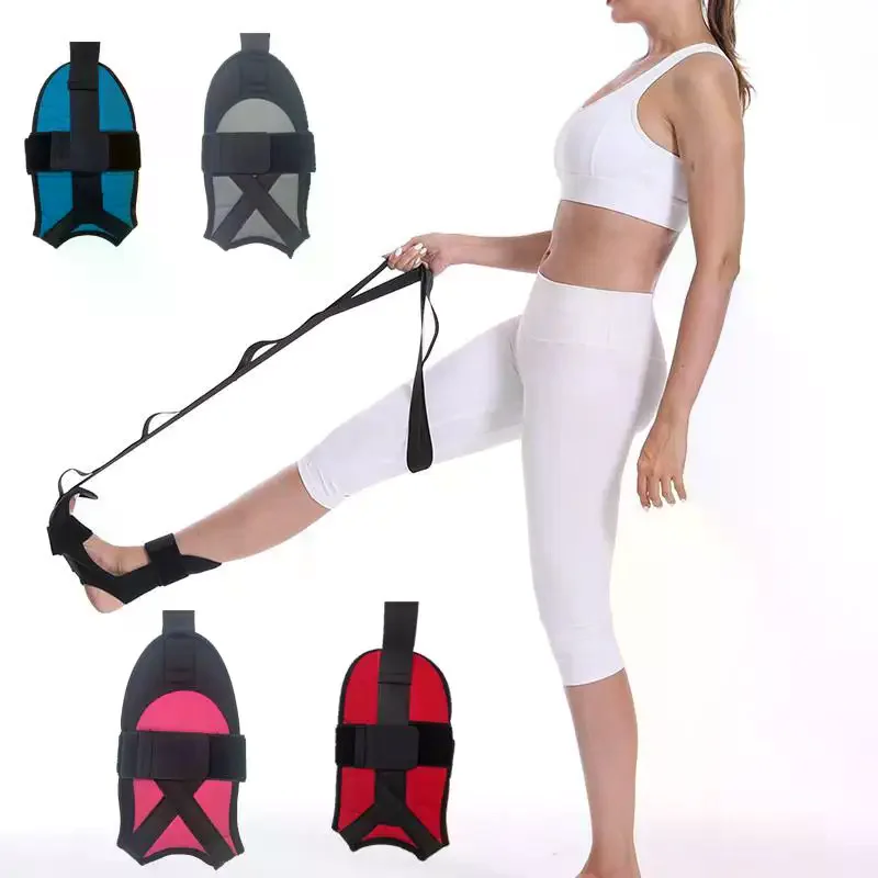 1Pcs Flexibility Stretching Band Yoga Leg Stretching Band Rehabilitation Fitness Band Plantar Fasciitis Training Belt Foot Care