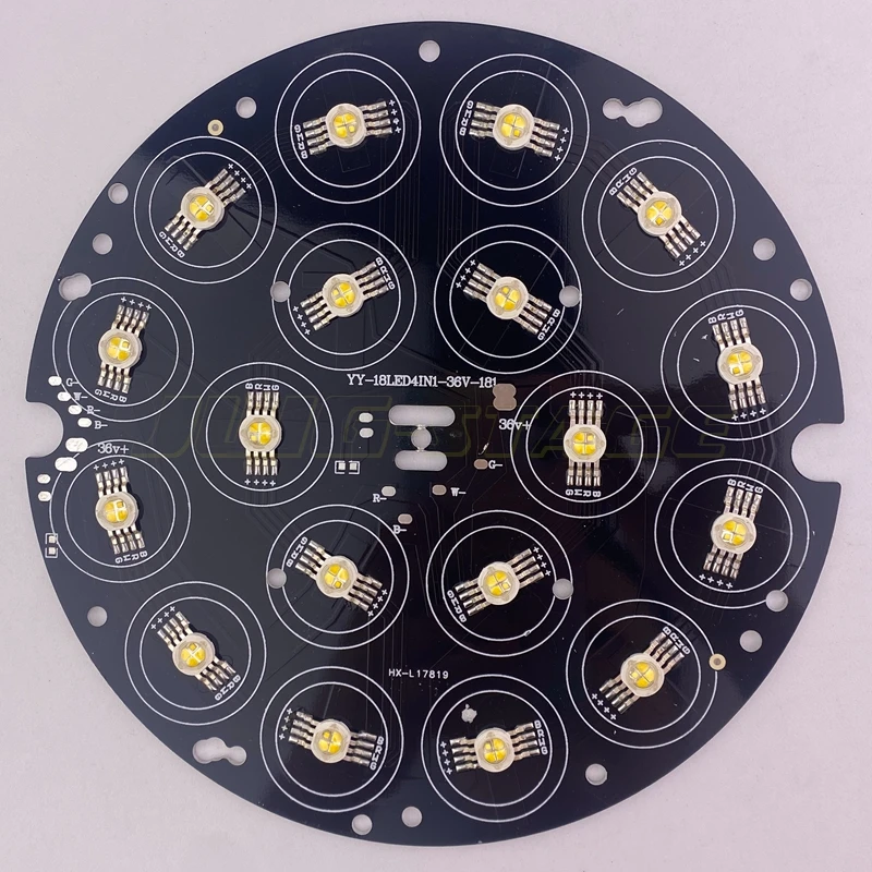 Warm White 180mm 36V Stage Par Light LED Panel Source 18x10w bulbs LED panel