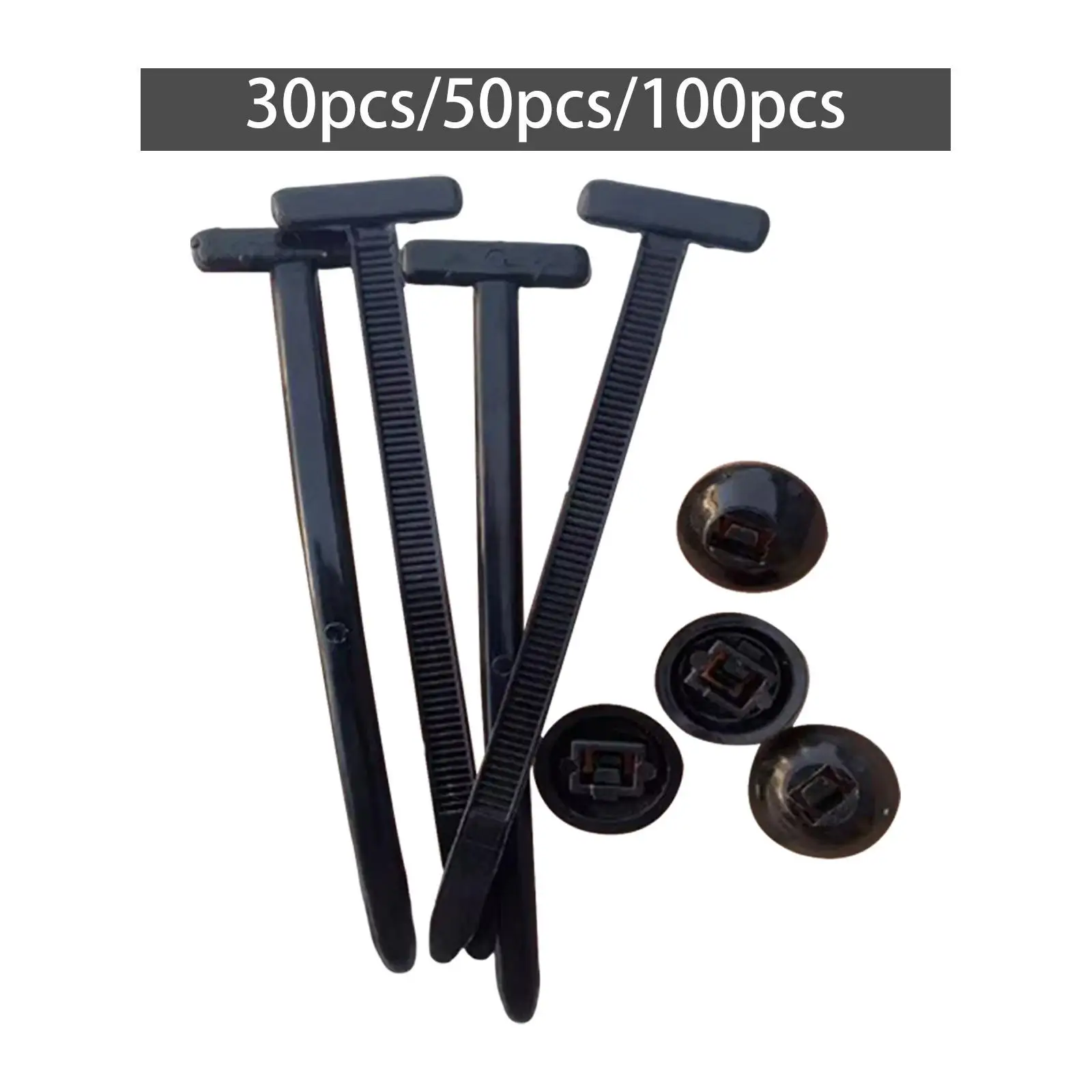 

Multifunctional Cable Ties Clips Fastener Clips Nylon High Performance Fender Liner Retainer Pins for Car Daily Auto Fixing