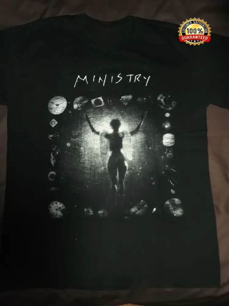 Ministry Psalm 69 T-Shirt Short Sleeve Black Cotton Men Size S to 4XL