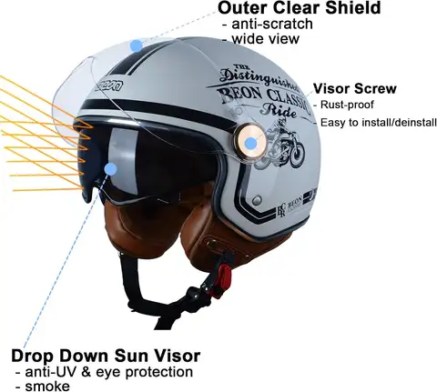 8 best sales Vespa-hjälm - №2