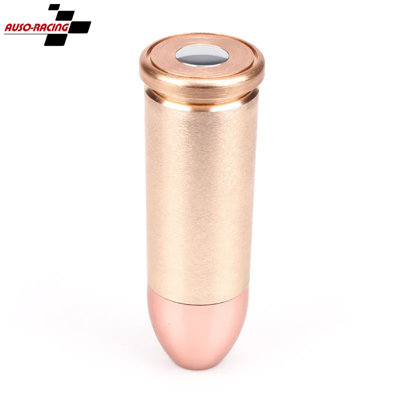 

Car Modification Brass Bullet Type Shift Knob Manual Transmission Shift Lever Shift Knob Gear Head