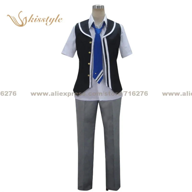 Kisstyle Fashion Kamigami no Asobi Loki Laevatein Uniform COS Clothing Cosplay Costume,Customized Accepted