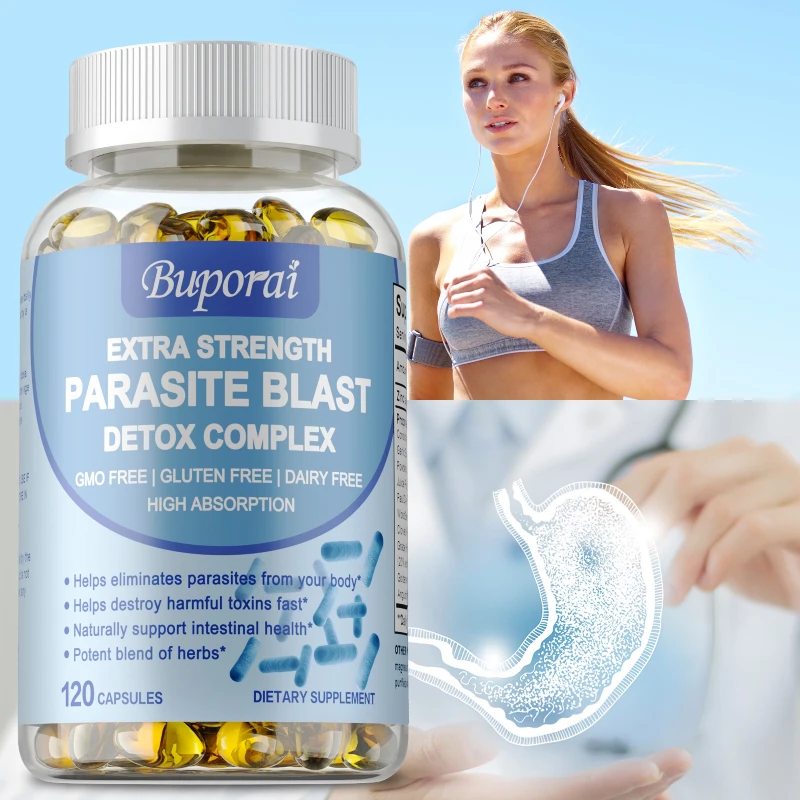 

Parasite Blast Detox Complex - Promote Metabolism, Enhance Immunity, Improve Intestinal Health, and Eliminate Parasites