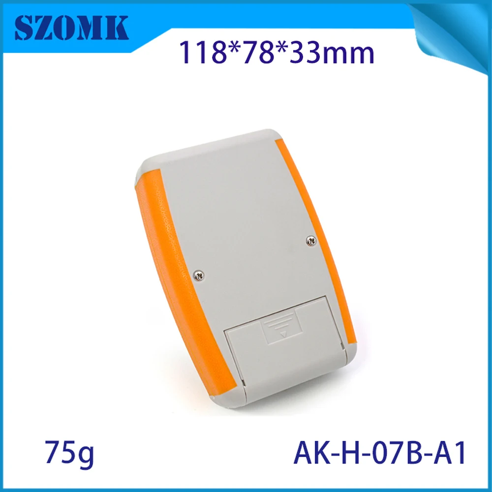 Custodia per batteria da 9v custodia portatile custodia portatile in plastica scatola per progetti da 118*78*33mm scatola per strumenti a guscio per