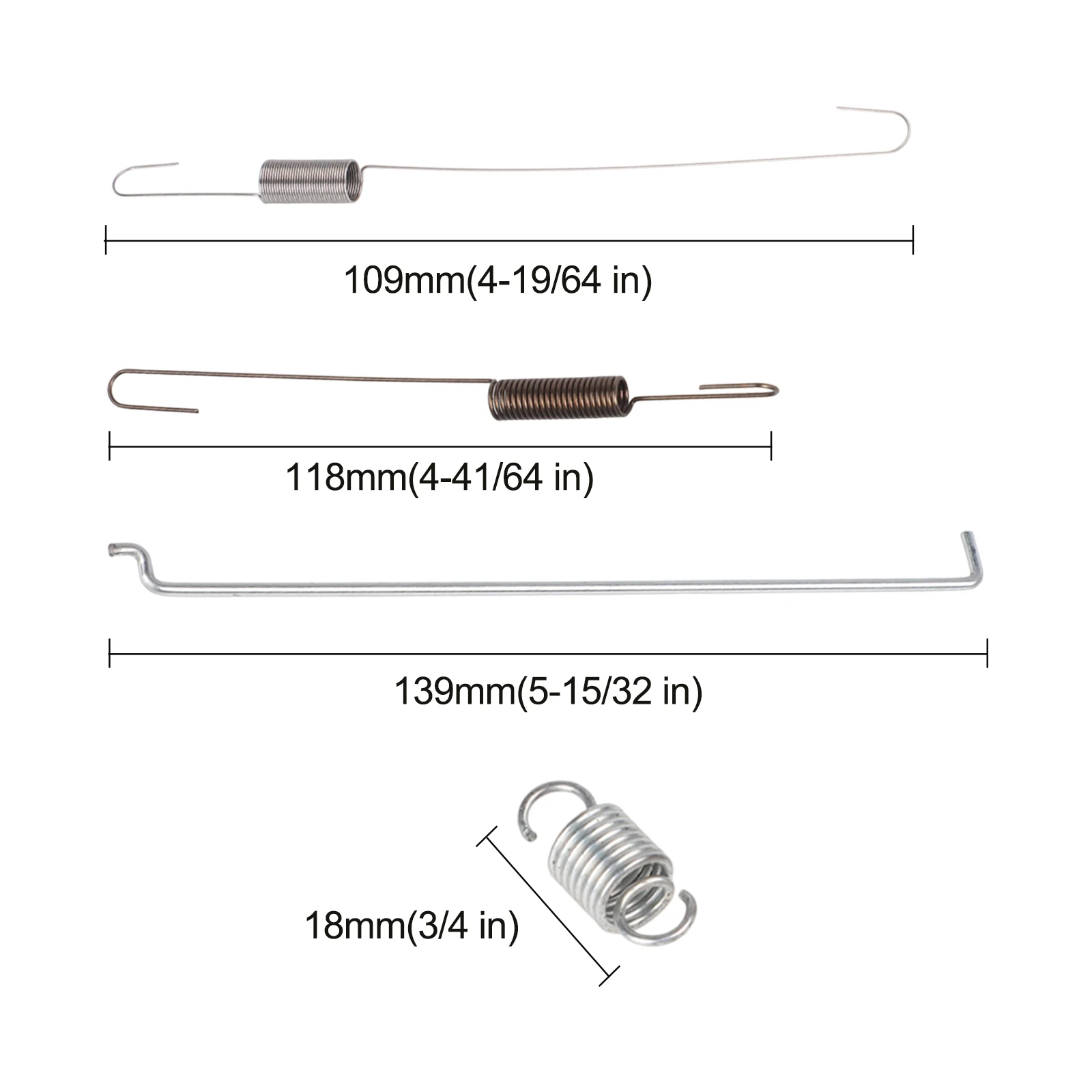 Carburetor Engine Linkage Components Throttle Return Linkage Kit Governor And Throttle Springs For COLEMAN Engines