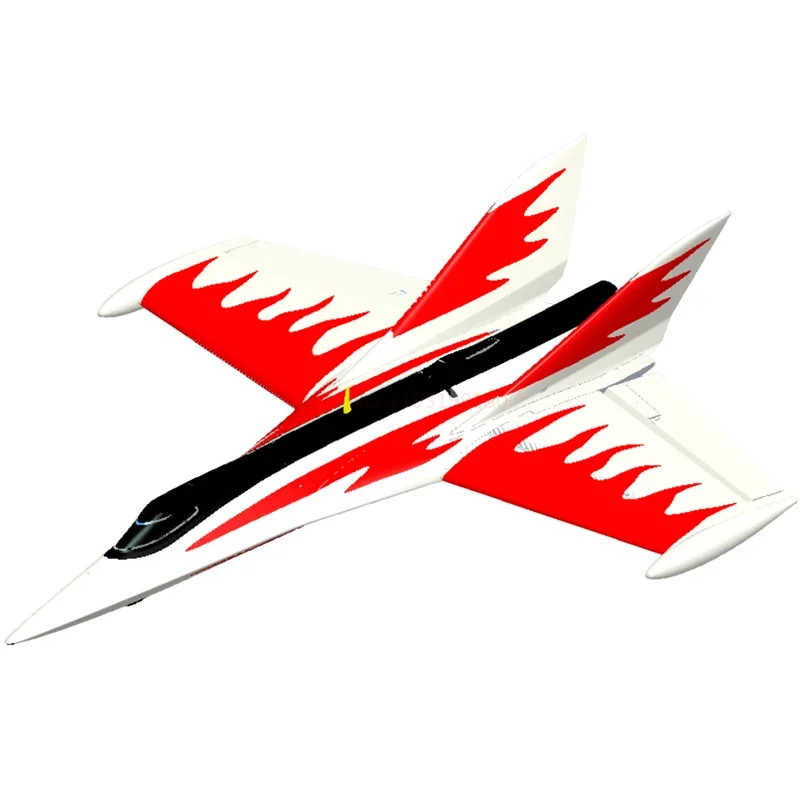 Canglang Aircraft Model High Speed Triangle Wing Racing Aircraft Tail Pusher T750 780 Stinger Triangle Wing Aircraft