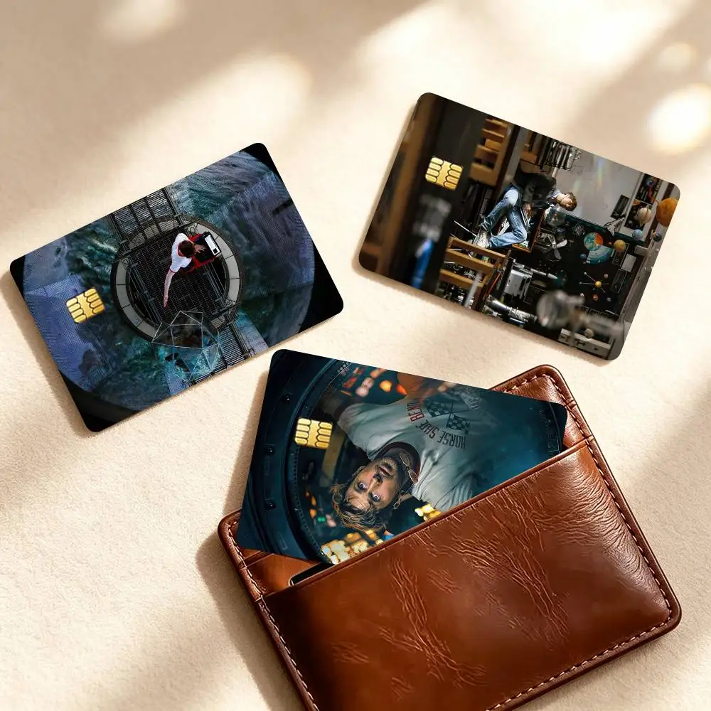 P-Project Hail Mary Hard Sci-Fi Novel  Credit Card HD Stickers Small Chip Waterproof Sticker Game Card Decal Gift