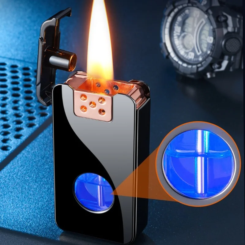 

Cigar Igniter Intelligent Voice-controlled Lighter 4 Ignitions Windproof Fire Kerosenes Cigarette Lighters & Smoking Accessories