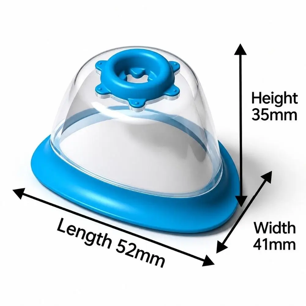 Reusable Eye Drop Guide Clean Application Universal Fit Eye Drop Helper Precise Application for Fits Most Eye Drop Bottles
