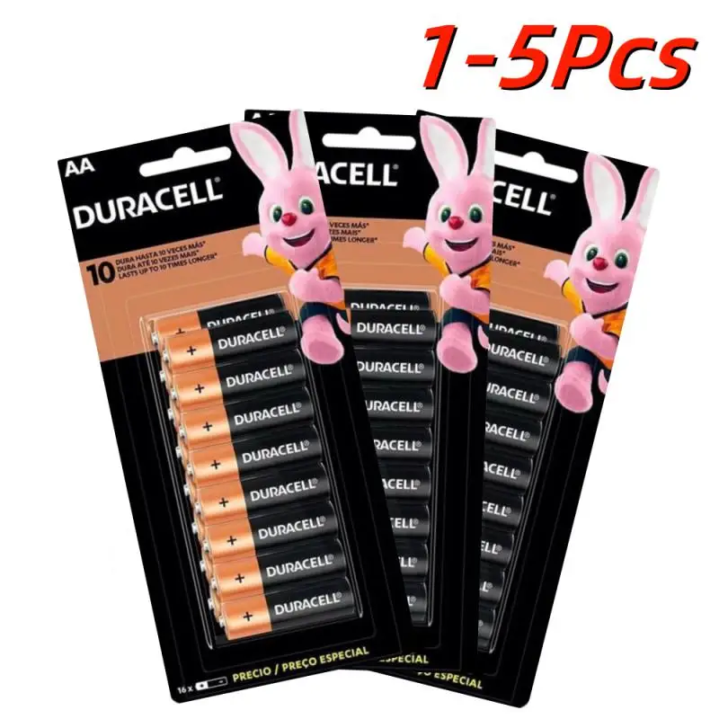 5 uds batería AAA 1,5V DN2400 Duracell LR03 AAA batería de ratón Logitech
