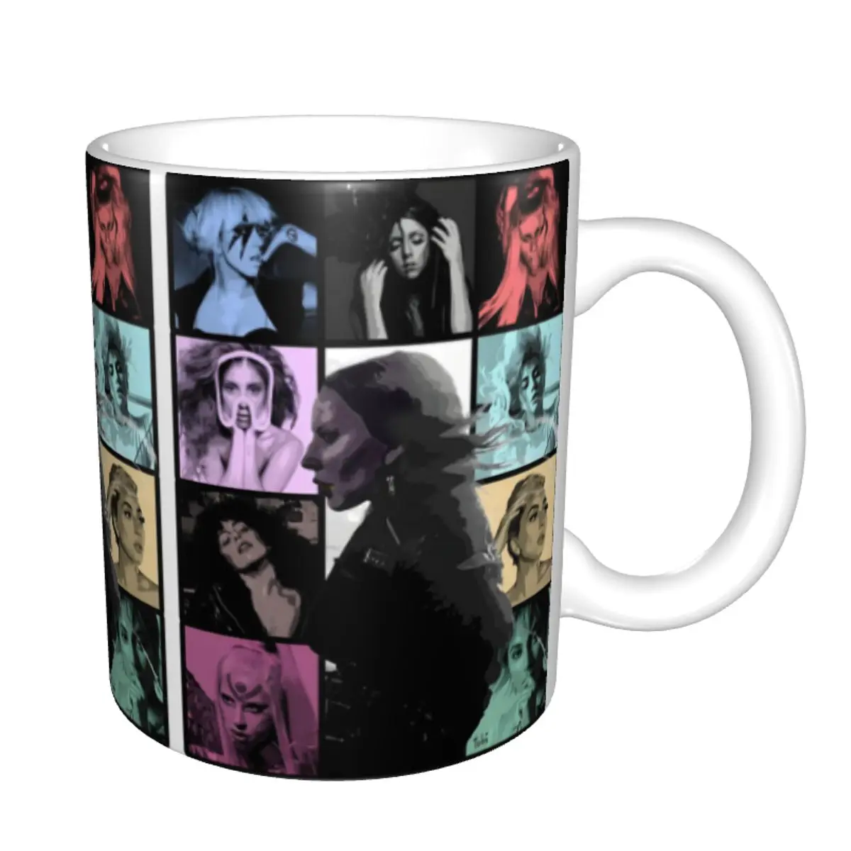 Customized Lady Star Gaga Mayhem Mug Album Music Coffee Ceramic Mug Cup Creative Gift