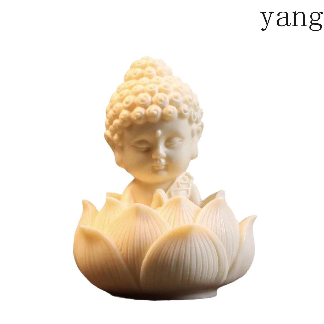 Yjq lotus base Sakyamuni Buddha statue Tathagata home jewelry ornament