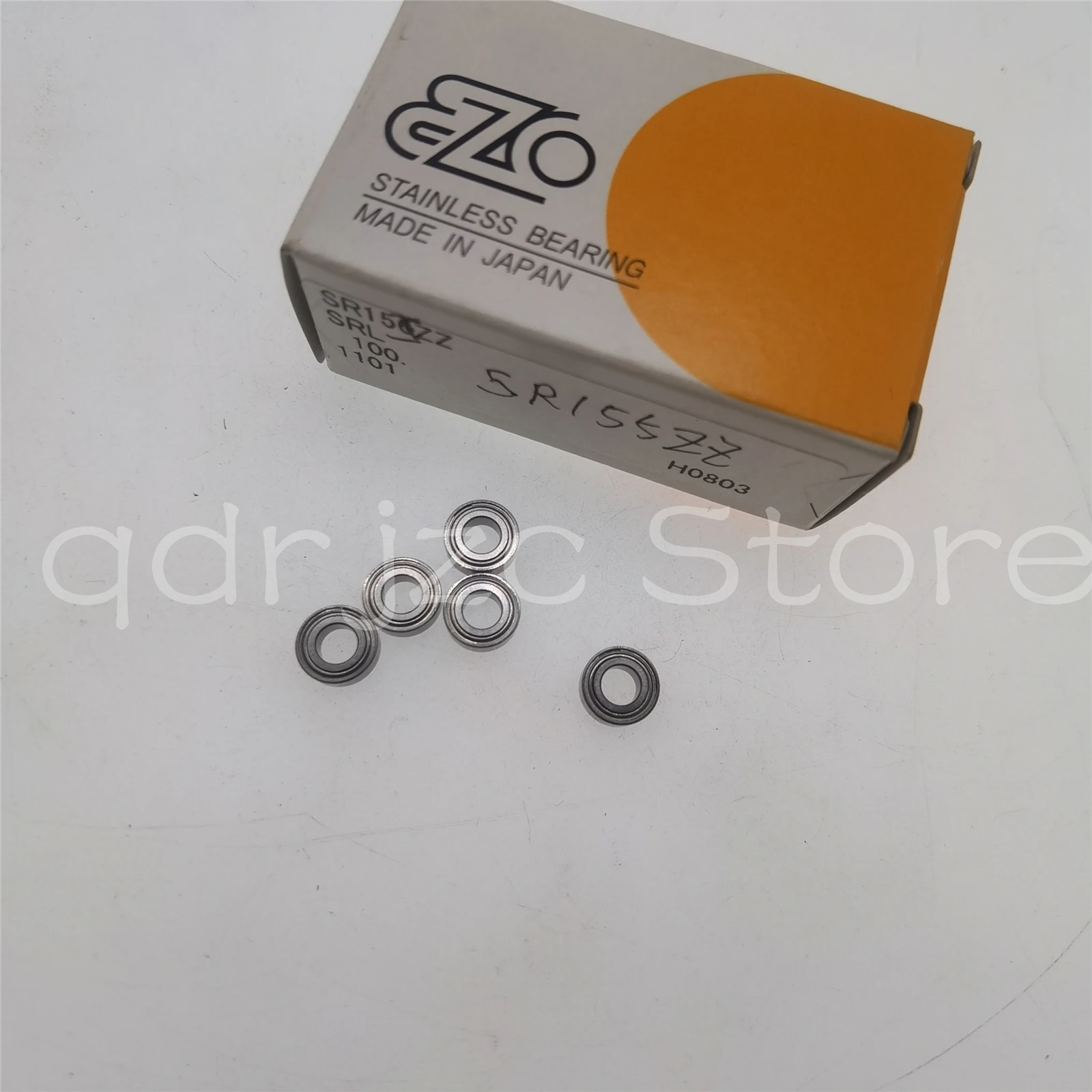(10 pieces) EZO imperial ball bearings SR155ZZ = DDRI-5532ZZ 3.967X7.938X3.175mm