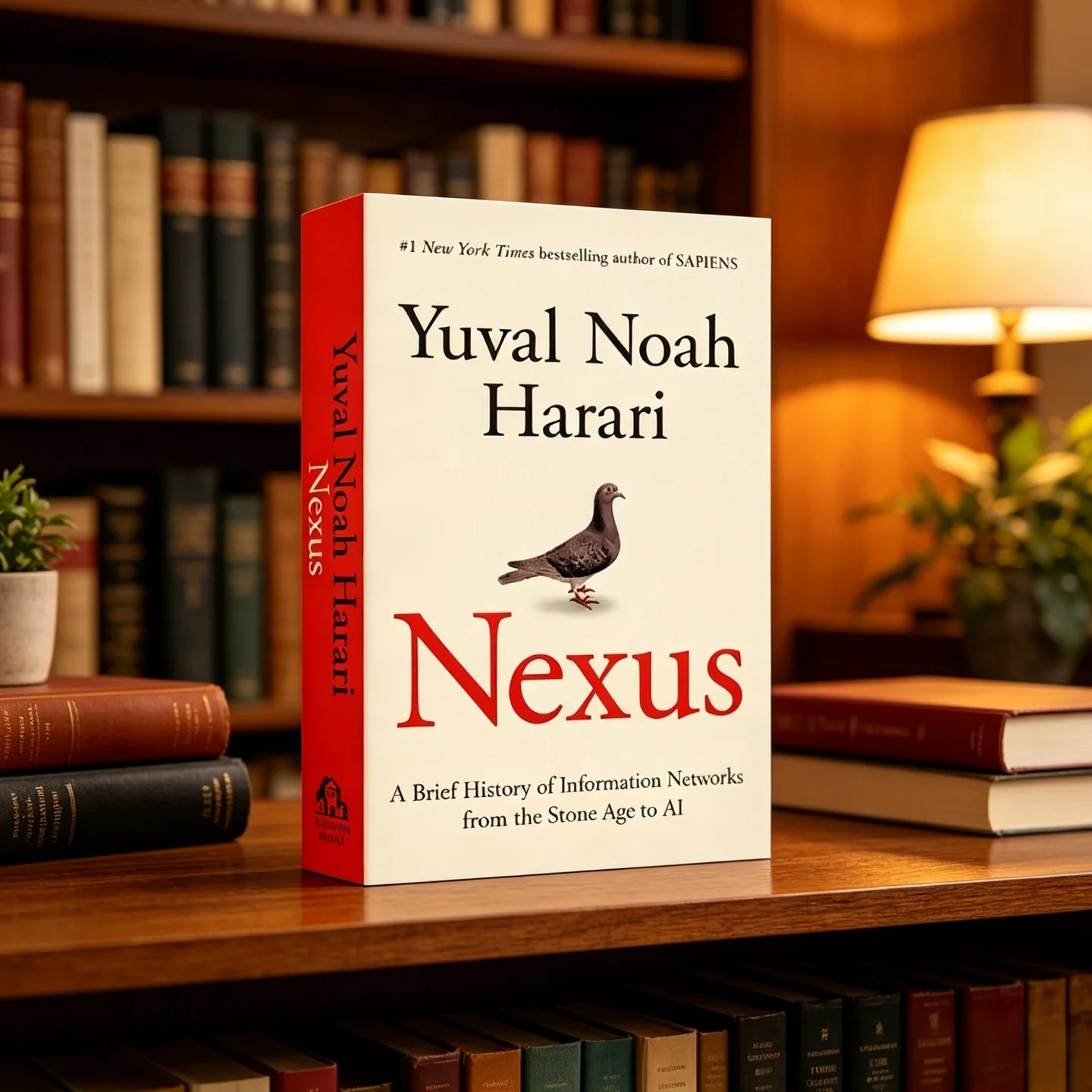 Nexus: Una advertencia para la era digital y una guía para salvar nuestro futuro del potencial más oscuro del IA, de Yuval Noah Harari