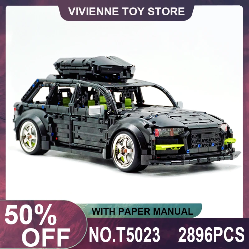 

TGL T5023 MOC Technical R Avant Car Station Wagon SUV Model Building Blocks Bricks Puzzle Educational Toy Christmas Gift For Kid