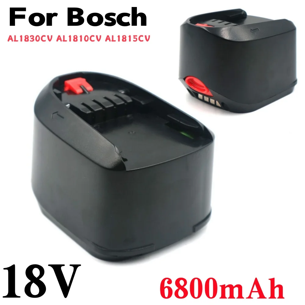 

For BOSCH 18V 6800mAh PBA PST PSB PSR Rechargeable Li-ion Battery Home Gardening Tools (Type C Only) AL1810CV