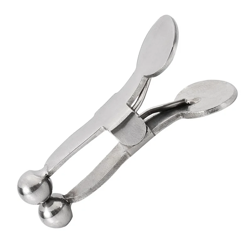 Female Stainless Steel Nipple Clamp Slave Stimulator Metal Nipple Clips Breast Bondage Restraint Sex Toy Woman