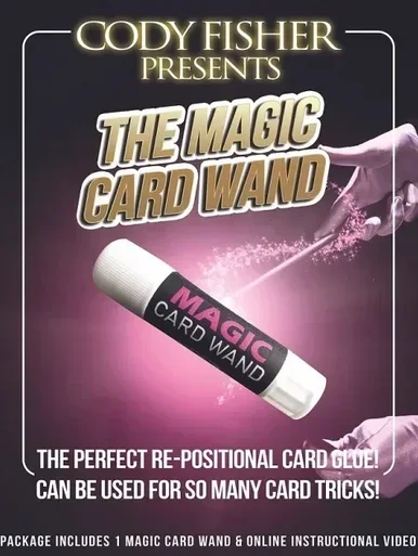 Magic Card Wand by Cody Fisher -Magic tricks