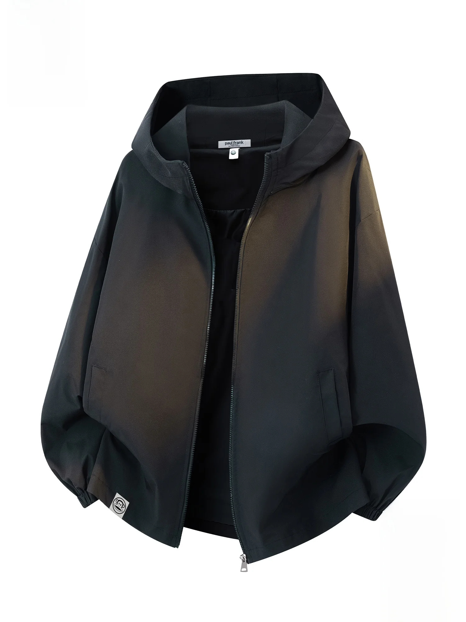 

Мужская толстовка Paul Frank свободного кроя на молнии, повседневная, однотонная, весенняя, молодежная, модная, из полиэстера