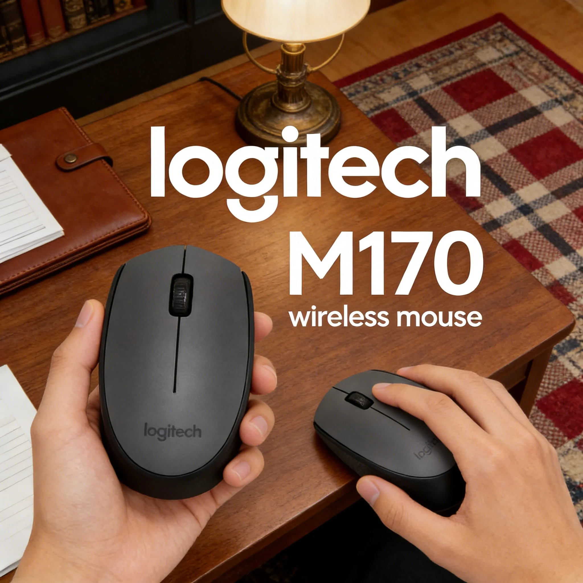 

Беспроводная мышь Logitech M170 2.4G, портативная эргономичная офисная мышь для компьютера и ноутбука