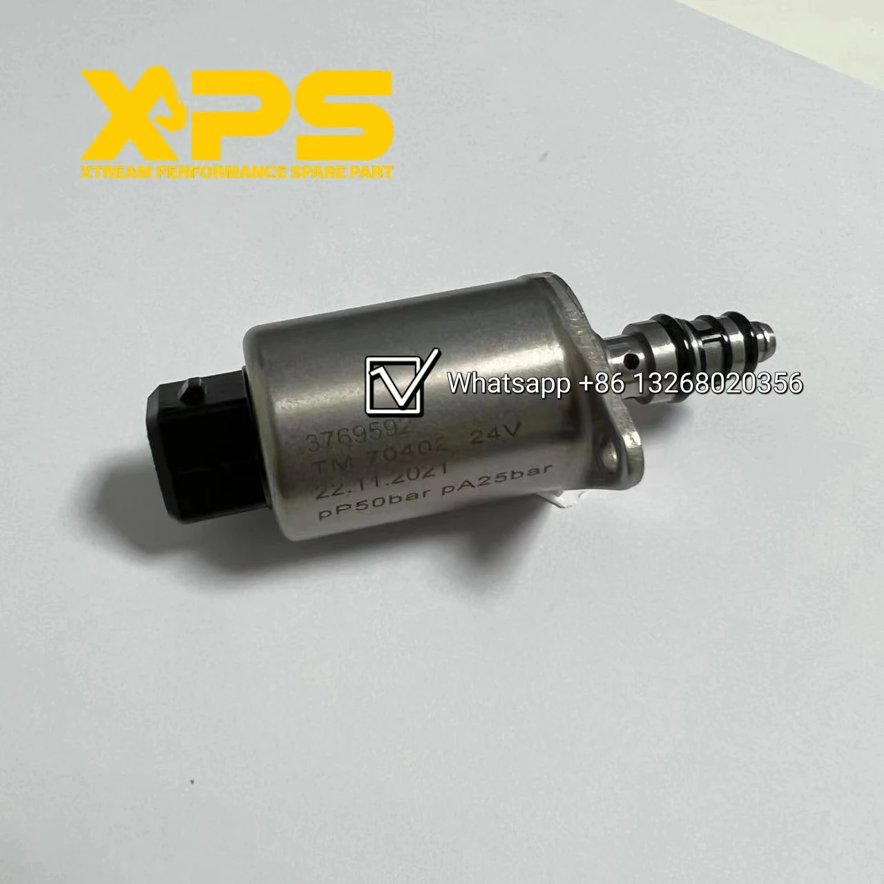 

XPS TOP QUALITY 376-9592 3769592 Solenoid Valve Coil TM70402 M6A-V4LK-SS 065409632 For ZAX330