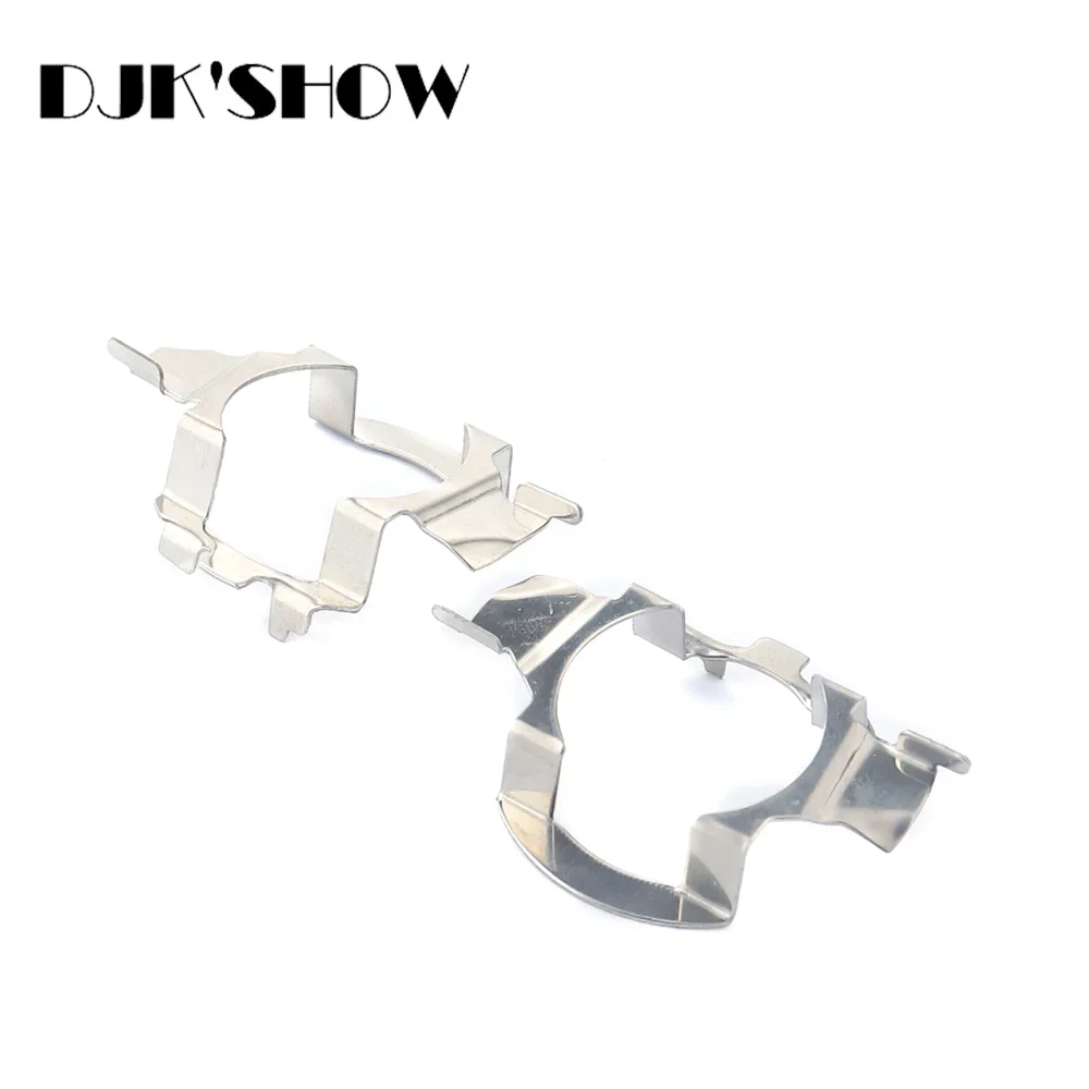 2Pcs H7 LED Headlight Bulb Base Holder Adapter Socket Retainer Qashqai Carnival Headlamp Deck for BMW/Audi/Bens/VW/Buick/Nissan