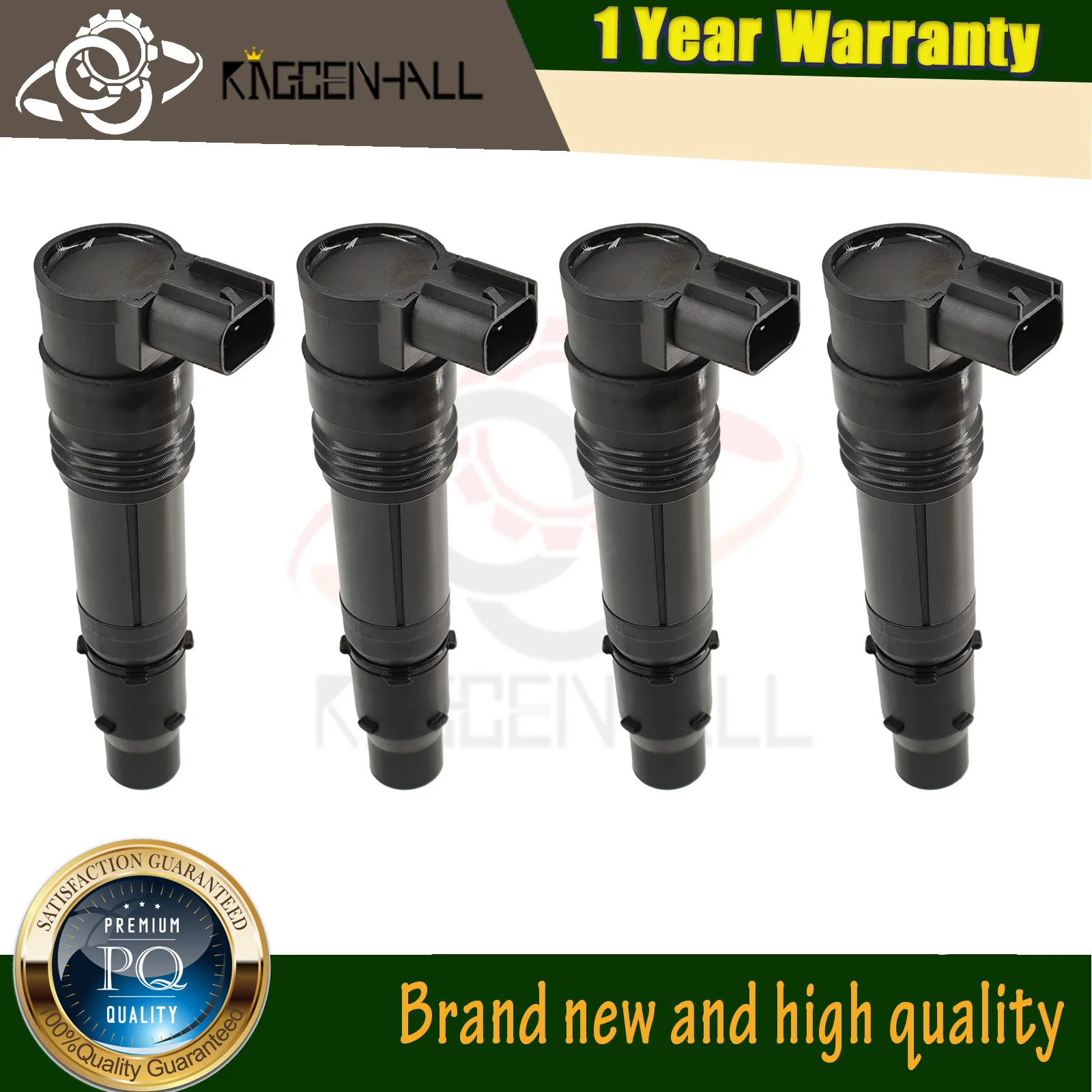 

129700-3630 0 242 040 009 New Atomobile Parts 4pcs Ignition Coil Compatible with Kawasaki Ninja 1000 ZX12R Z1000 Z750S ER-6N