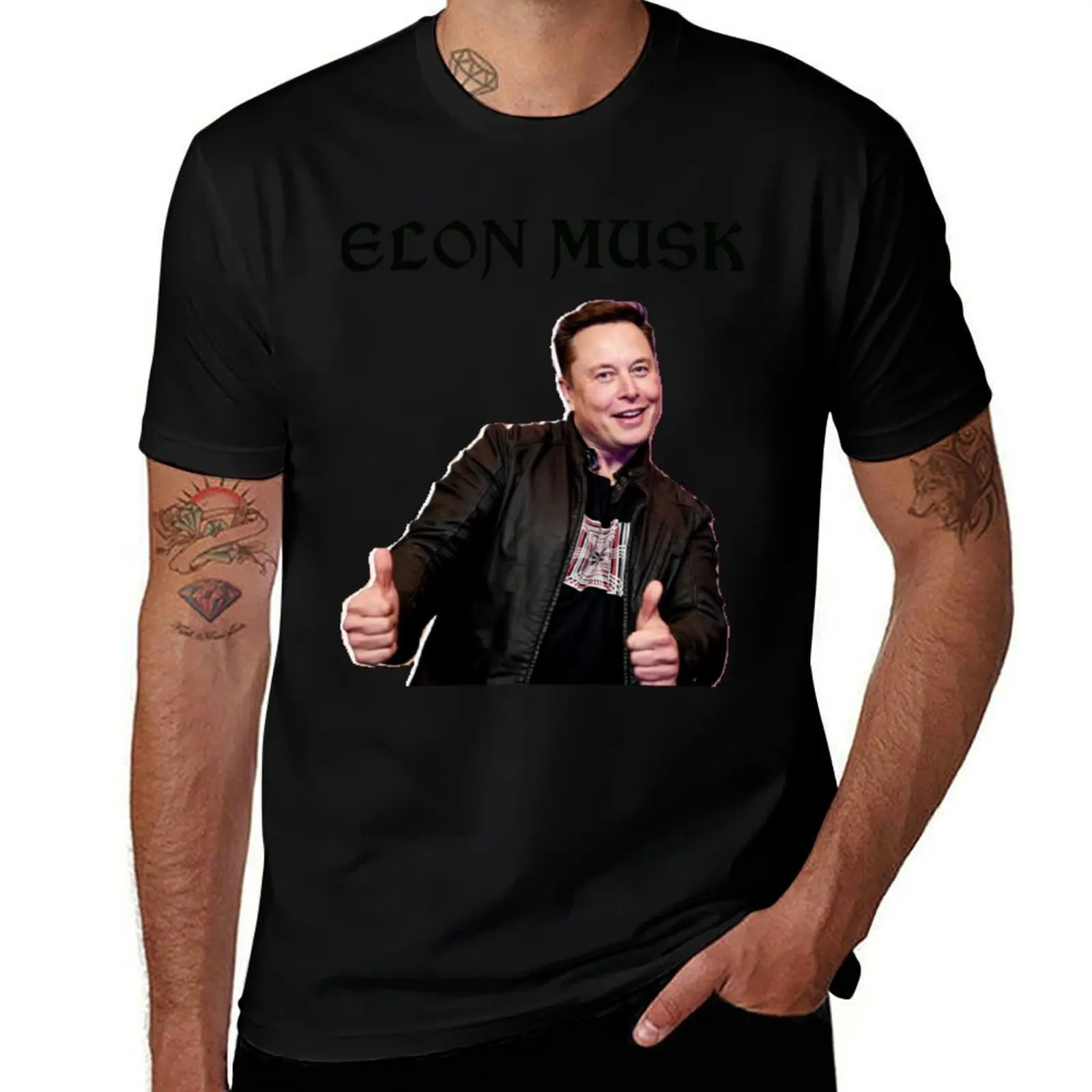 

elon musk design T-Shirt cute tops Man t-shirt vintage t shirts men t shirts