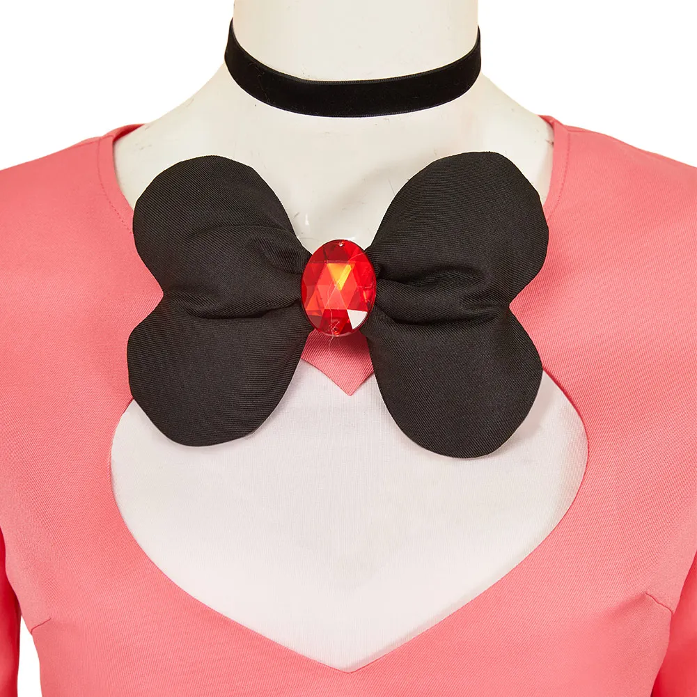 هازبين الملاك الغبار تأثيري فانتازيا زي الكرتون فندق تمويه ازياء للنساء لعب الأدوار ملابس هالوين كرنفال البدلة #4