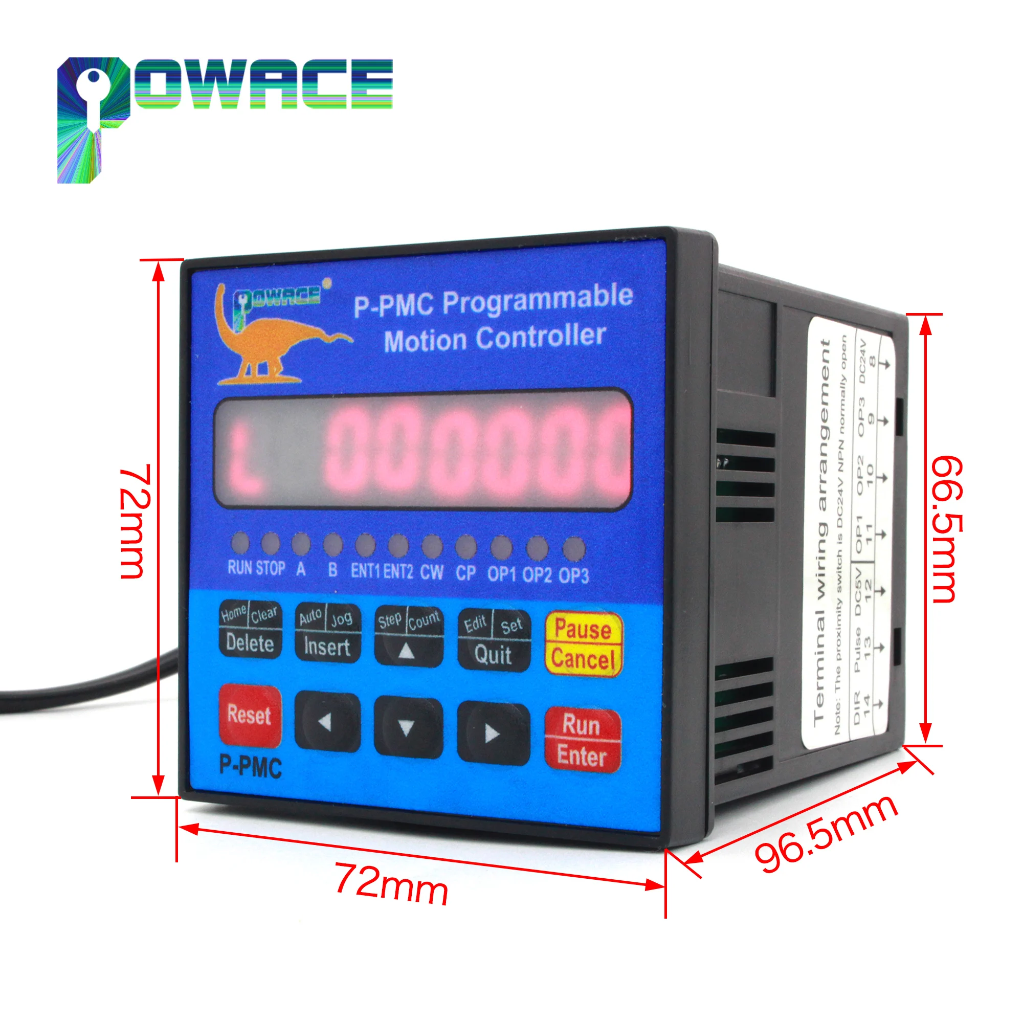 P-PMC Programmable Single Axis CNC Motion Controller Driver For Servo Stepper Motor 40Khz Output