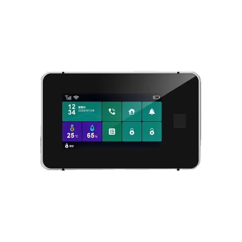 Factory Price GSM Wireless 433MHz Temperature Humidity Display WiFi ABS 4.3