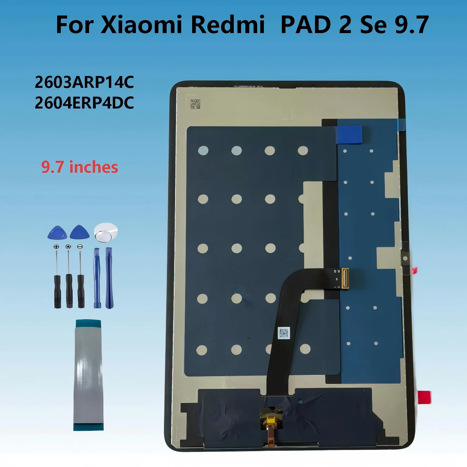 AAA LCD Display For Xiaomi Redmi  PAD 2 Se 9.7 2603ARP14C/2604ERP4DC LCD Display Touch Screen Digitizer Glass Assembly