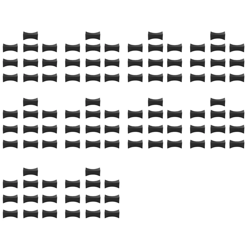 

100 шт., подставка для палочек для еды, маленькие подставки для палочек для еды, держатель для ложки, вилки, набор палочек для еды, подставка для столовых приборов, черная