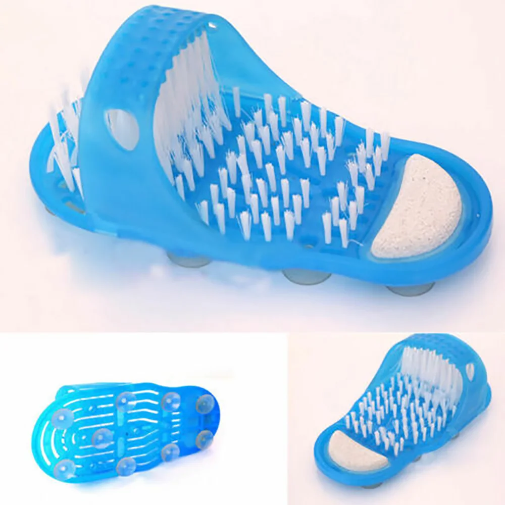 1pc Sweet Foot Care Tool Shower Bath Scrubber Brush Feet Comfortable Massager Useful