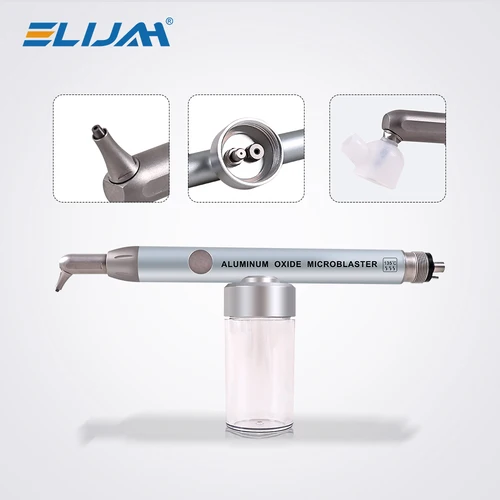 Microblaster Dental de óxido de aluminio con interfaz de pulverización de agua, micrograbador, pistola de alúmina para chorro de arena, herramientas pulidoras de abrasión de aire