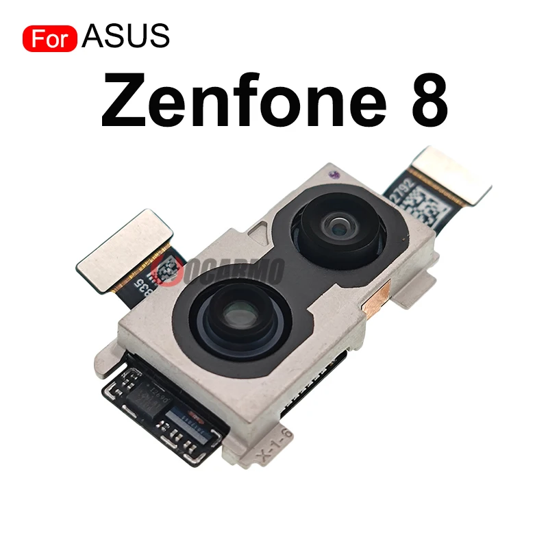 For ASUS Zenfone 9 10 / Zenfone 8 Rear Camera Back Big Cameras And Front Camera Module Flex Cable Replacement Parts