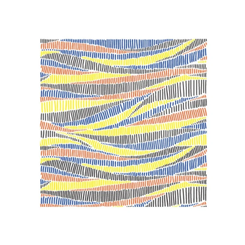 

Colorful striped journal decoration spray-painted paper art pattern painting hollow stencil printing board