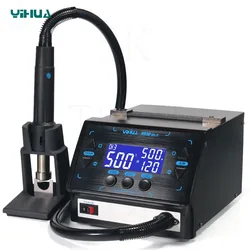 YIHUA 993DM Fast heat Hot Air Gun Solder BGA Rework Station for iphone mobile Phone Repair