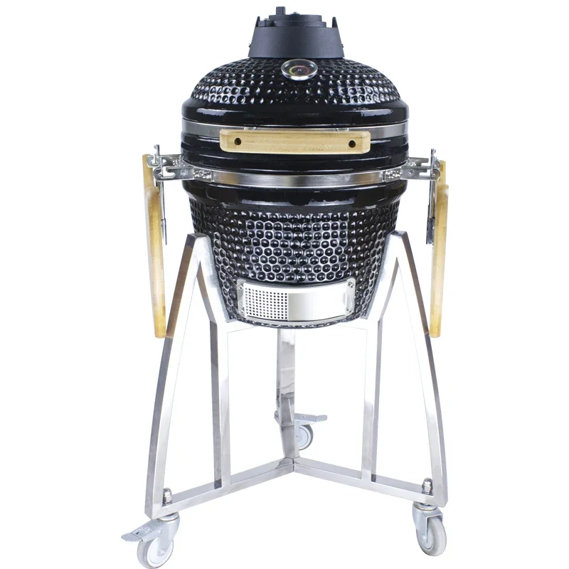 New Style Kamado Grill For Sale Rotisserie Ceramic Barbecue Charcoal Kamado BBQ Grill