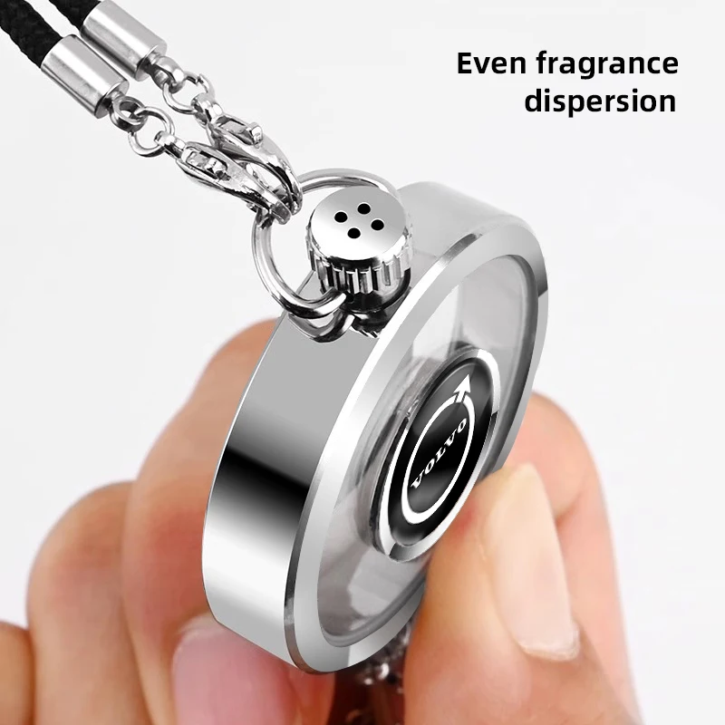 Car Perfume Pendant Air Freshener Hanging Perfume Empty Bottle Diffuser For Volvo EX30 EX90 EM90 C40 S40 S80L XC-Classic V60 V40