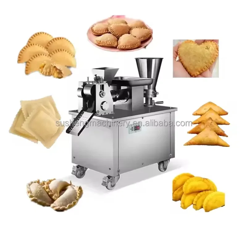 Máquina Automática para Hacer Samosas, Empanadas, Wontons, Curry y Dumplings, de Tamaño Comercial, para Pequeñas Empresas