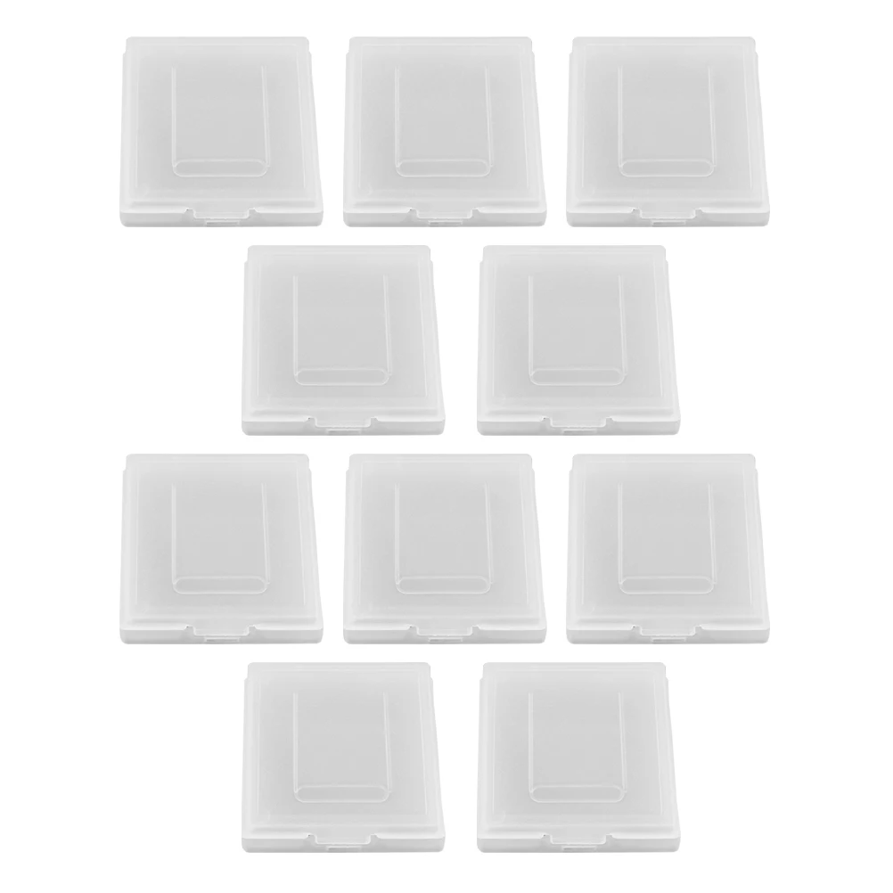 

10pcs Card Storage Box Organizer Holder Case Portable Lightweight Desktop Drawer Bag Game Cards Storage Holder Case Box