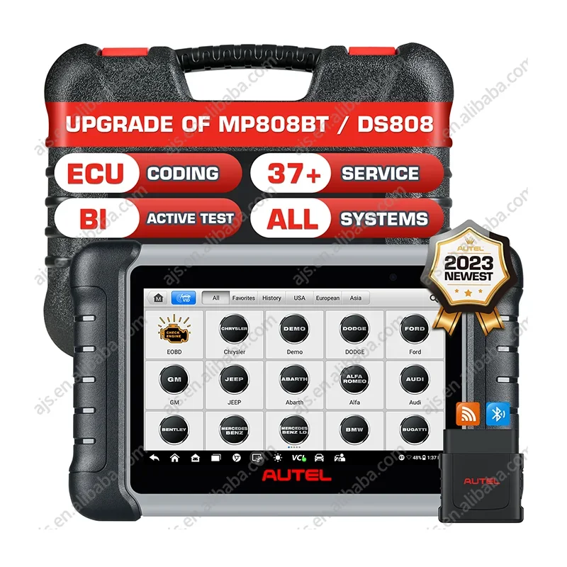 

2023 Autel MaxiPRO MP808BT PRO Android 11, автомобильные OBD2 Autel диагностические инструменты, сканеры, автомобильные инструменты, обновленные MP808S