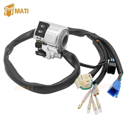 MATI Left Control Switch Turn Signal Horn Headlight for Honda VTX1800C 2002-2004 VTX1800R VTX1800S 2002-2003 35020-MCH-000