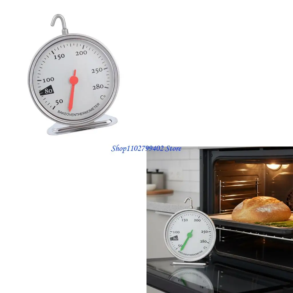 Сверхмощные стальные термометры для выпечки 547F с крупномасштабным дисплеем для безопасности на кухне