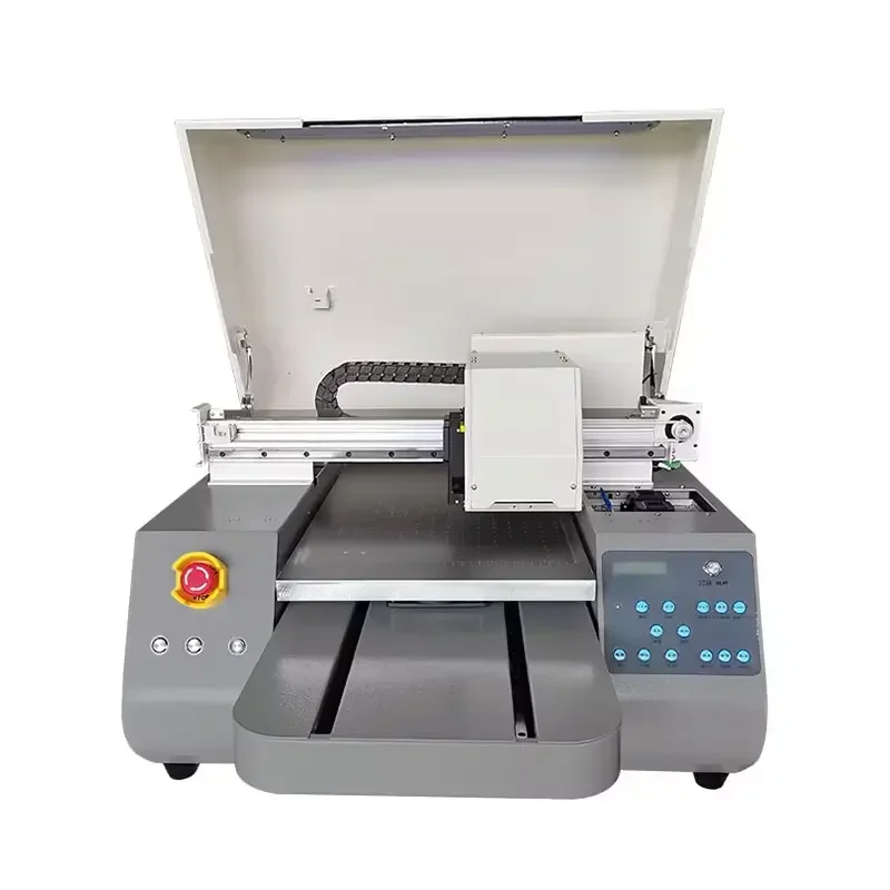 Affordable A3 UV DTF Flatbed Printer Small Format UV Label Sticker Printer