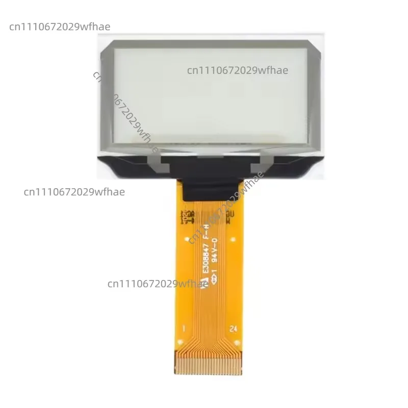 1.51-Inch transparent OLED display 128x64 resolution SPI/I2C/parallel interface, high contrast module