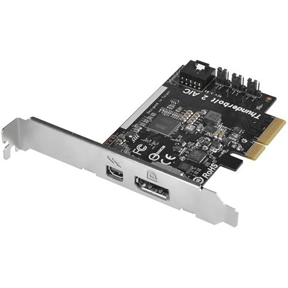 Thunderbolt 2 Expansion Card Thunderbolt2 AIC Supports Black Apple Apollo Sound Card Thunderbolt Array